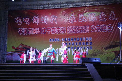 唱響新時代 永遠(yuǎn)跟黨走 梧州市各縣 市 區(qū) 舉辦文藝晚會謳歌新時代發(fā)展成果